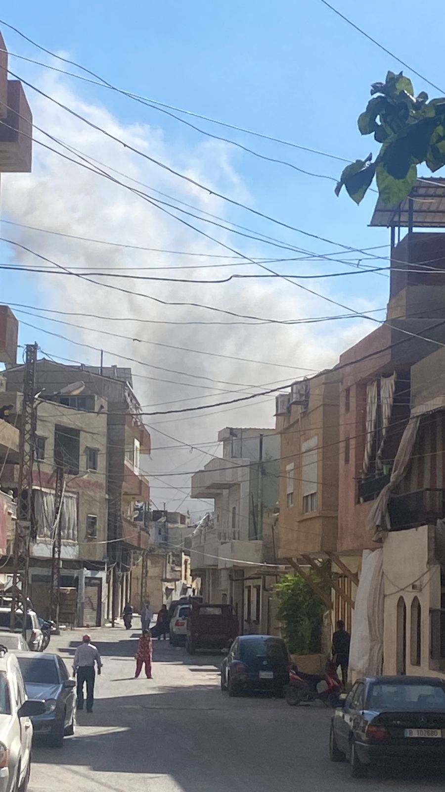 الغارة على عين بورضاي في بعلبك