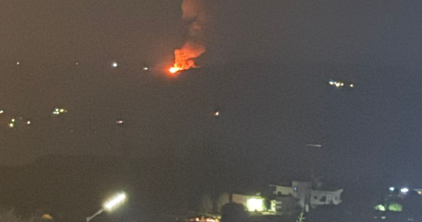 الطيران الحربي المعادي شن غارتين على مدينة الخيام