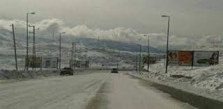 التحكم المروري: طريق ضهر البيدر سالكة امام المركبات ذات الدفع الرباعي او تلك المجهزة بسلاسل معدنية