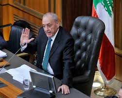 رئيس مجلس النواب نبيه بري يدعو الى عقد جلسة عامة في تمام الساعه 11:00 من قبل ظهر يوم الخميس وذلك لإنتخاب رئيس للجمهورية