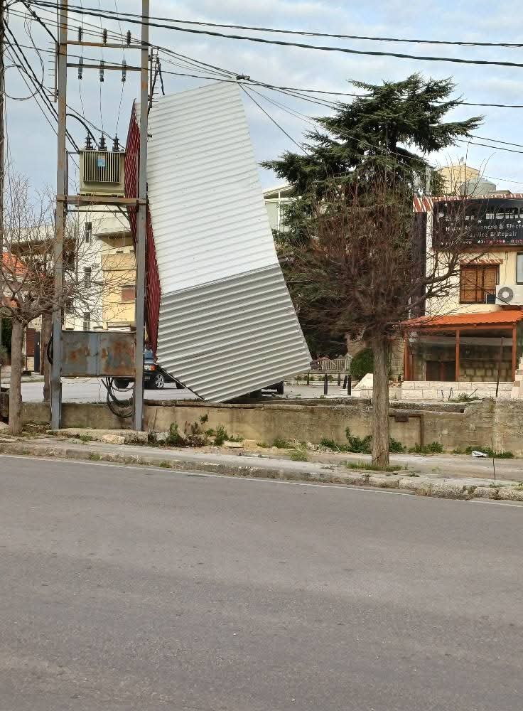 خيمة تتنقّل في جزين