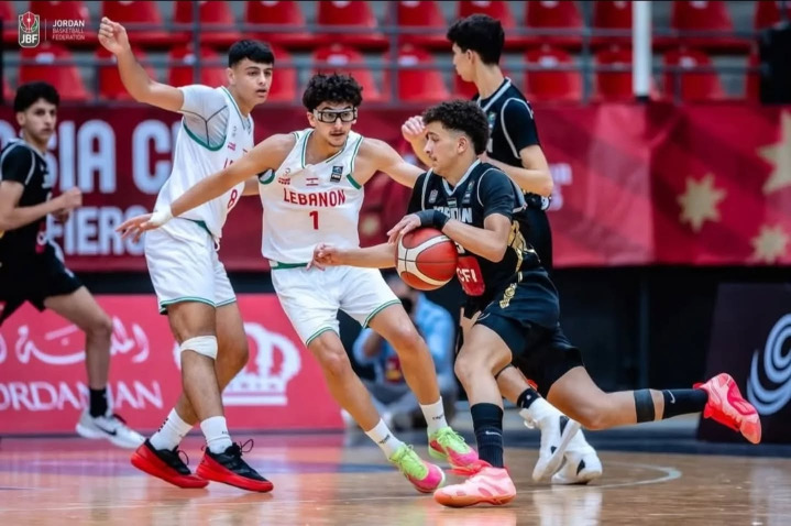 فوز منتخب لبنان على الأردن ضمن بطولة غرب آسيا للناشئين