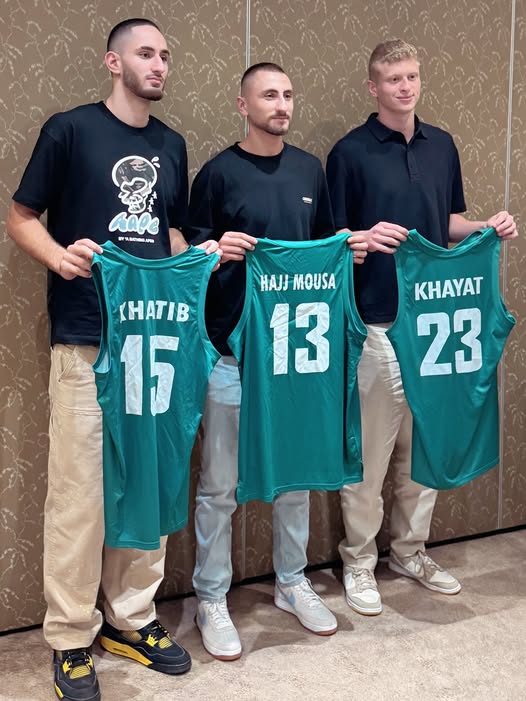 الثلاثي يوسف خياط جهاد الخطيب و رودي الحاج يوقعون رسميًّا مع الحكمة