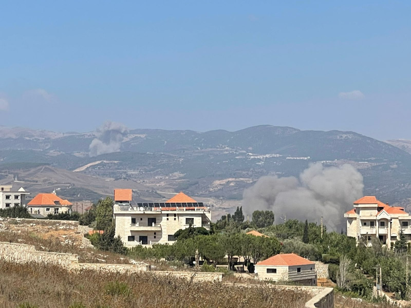 سلسلة غارات على العيشية محلة المحمودية قضاء جزين