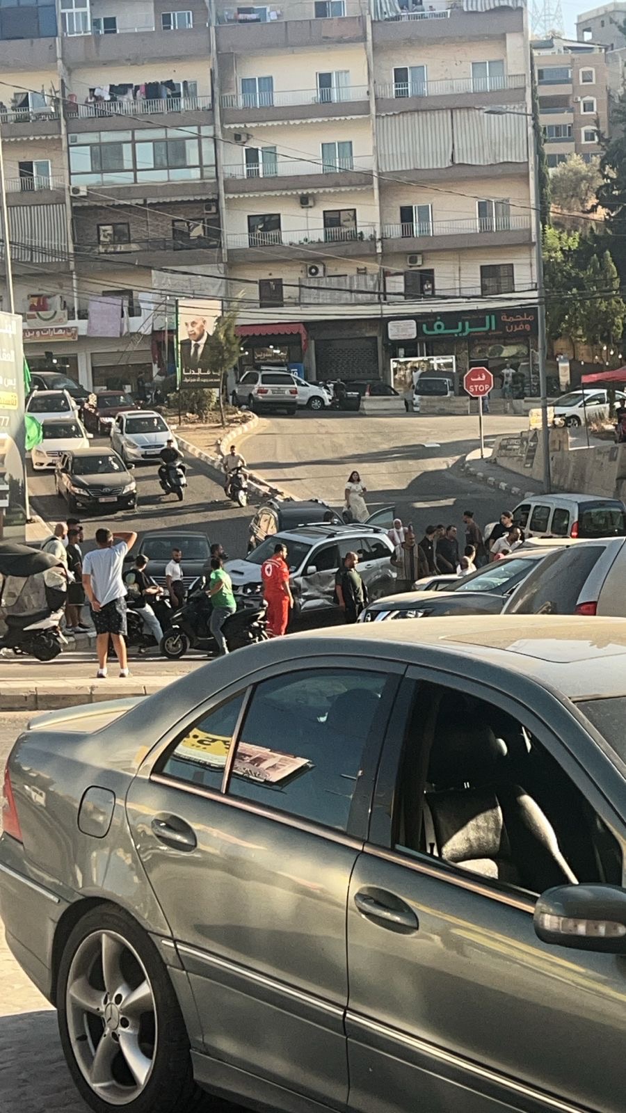 حادث سير على اوتوستراد الشماع