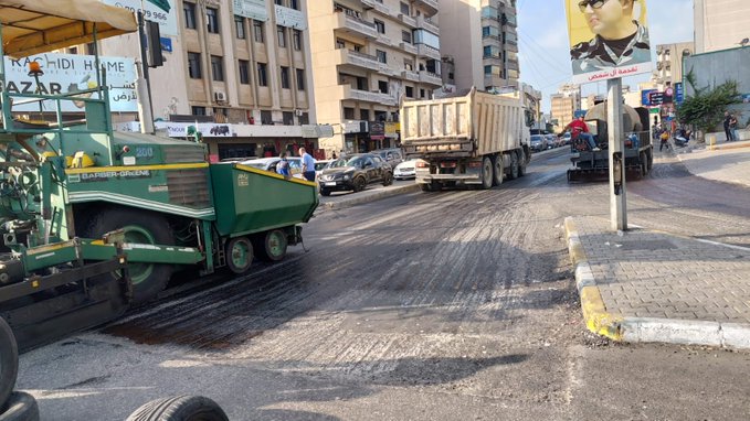التحكم المروري: تحويل السير من كنيسة مار مخايل باتجاه الطيونة بسبب التزفيت