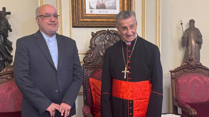 بين الراعي وأماني تأكيد على إبقاء لبنان محايد