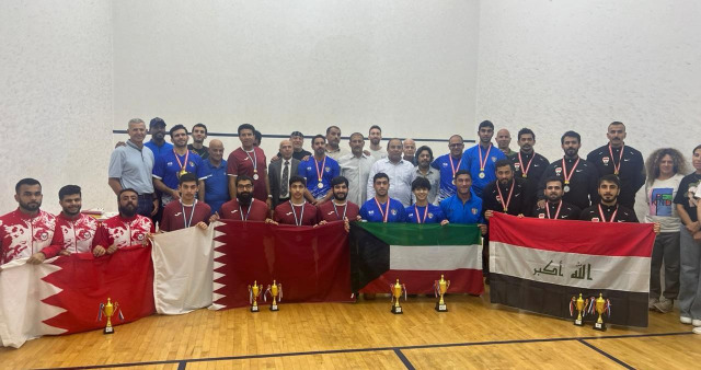 إختتام البطولة العربية الثلاثين للإسكواش في لبنان والكويت تحصد لقبي الفردي والفرق