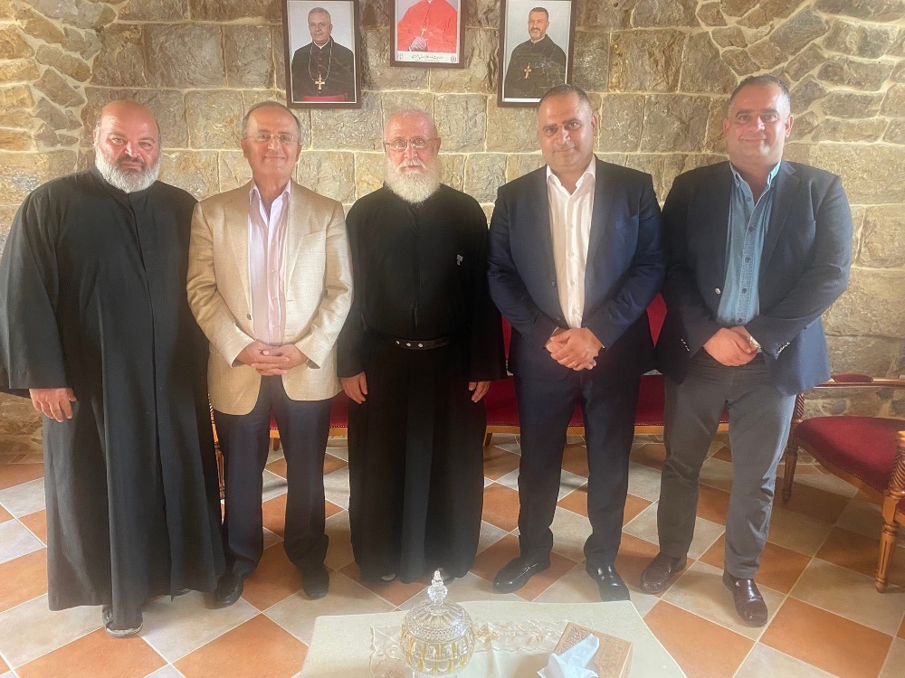 من دير مار بطرس وبولس- قطين… مسعد: من هنا يتجدد الرجاء