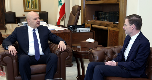 التطورات في الجنوب بين عون ودايفيد هيل