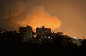 مسيرة استهدفت منطقة 