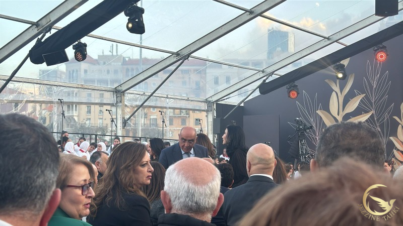 لحظة وصول فارس سعيد