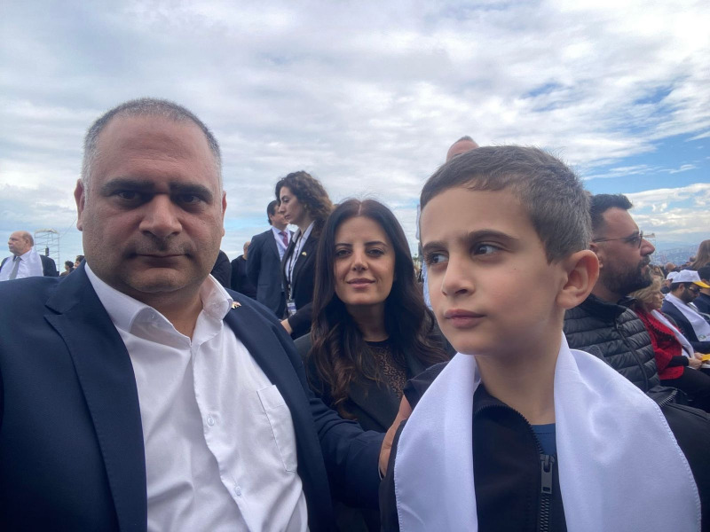 مسعد: شكراً بابا السلام لزيارة حملت إلى لبنان بركة ومحبة ورسالة رجاء