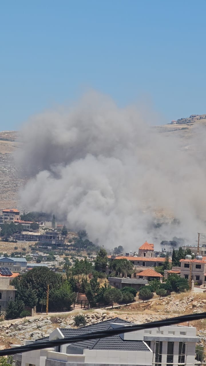 غارة على سحمر وأخرى على زبدين