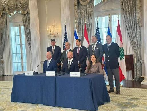 الجديد: رئيس الوفد اللبناني المفاوض سيمون كرم والسفيرة اللبنانية لدى واشنطن ندى معوض سيمثلان لبنان في مفاوضات روما