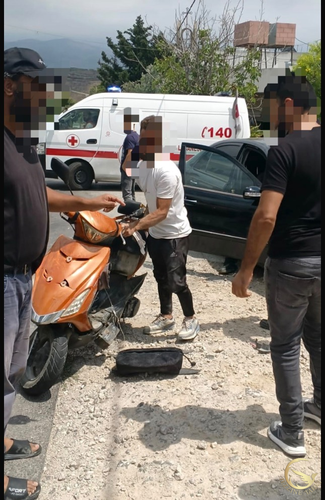 جرحى في حادث سير في عين المير