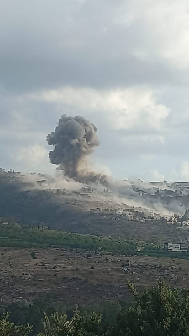 غارة على المنصوري
