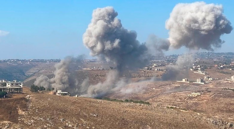 مدفعية العدو استهدفت أطراف حداثا ووادي الحجير