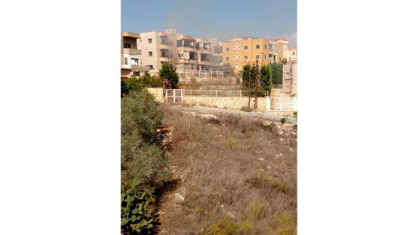 انفجار مسيّرة معادية على سطح مبنى في ميفدون ولا إصابات