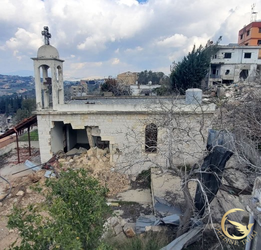 هكذا بررت مطرانية الروم الكاثوليك جرف كنيسة السيدة في الخيام