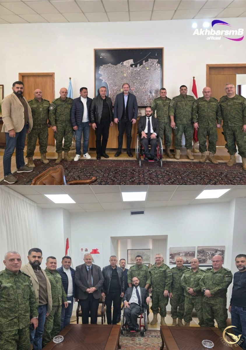 فوج حرس بيروت يزور محافظ بيروت ورئيس بلدية بيروت للمعايدة