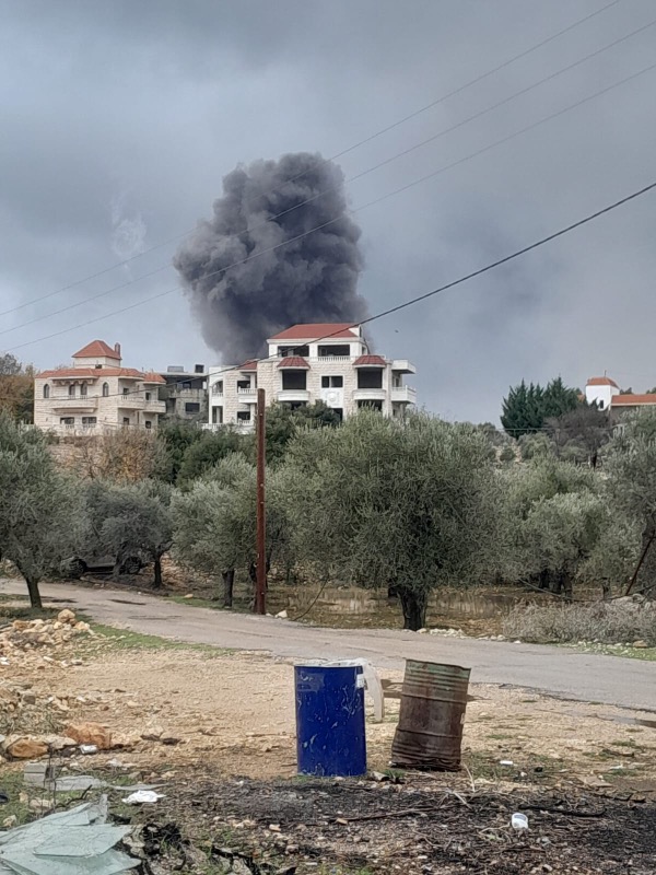 سلسلة غارات على هذه المناطق