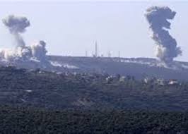 قذائف مدفعية معادية استهدفت محيط جبل بلاط - بنت جبيل