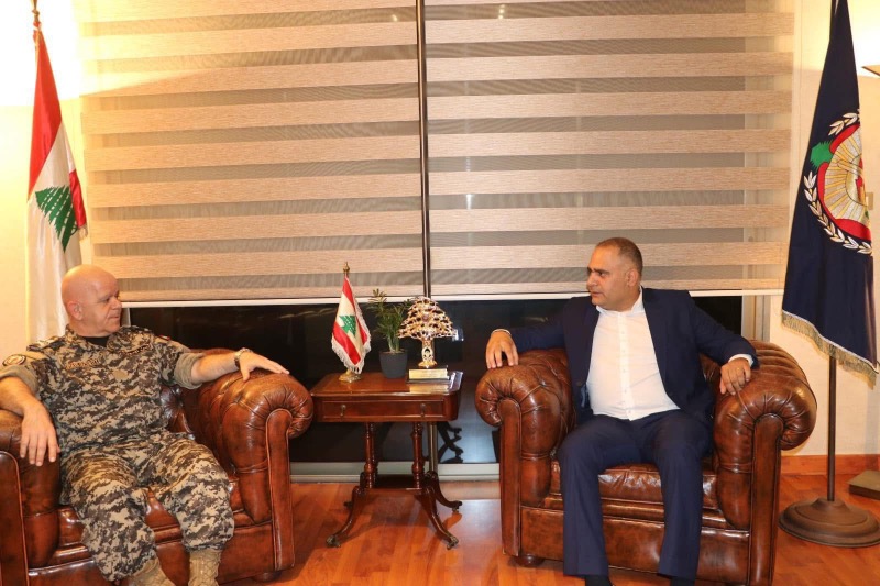 التقى بلاوندس… مسعد يثمن احترافية قيادة أمن الدولة وتضحيات ضباطها وعناصرها