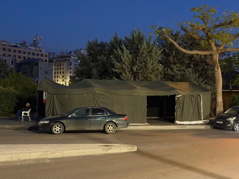 خطة الانتشار للمتقاعدين في محيط مجلس النواب غدًا