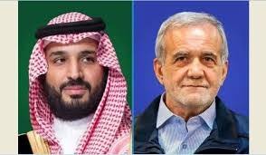 الرئيس الإيراني في اتصال مع ولي العهد السعودي: أميركا والكيان الصهيوني تدخّلا بشكل مباشر بدعم مثيري الشغب