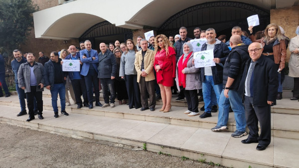 سرايا صيدا تشهد اعتصاماً للموظفين العموميين للمطالبة بحقوقهم المعيشية