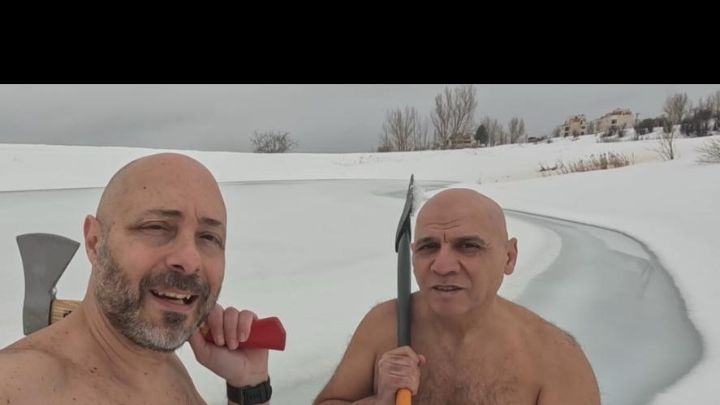 اللبنانية الكندية: استضافة بطلي العالم في السباحة في المياه المتجمدة رودولف خليل وحنا معوض في 19 الحالي