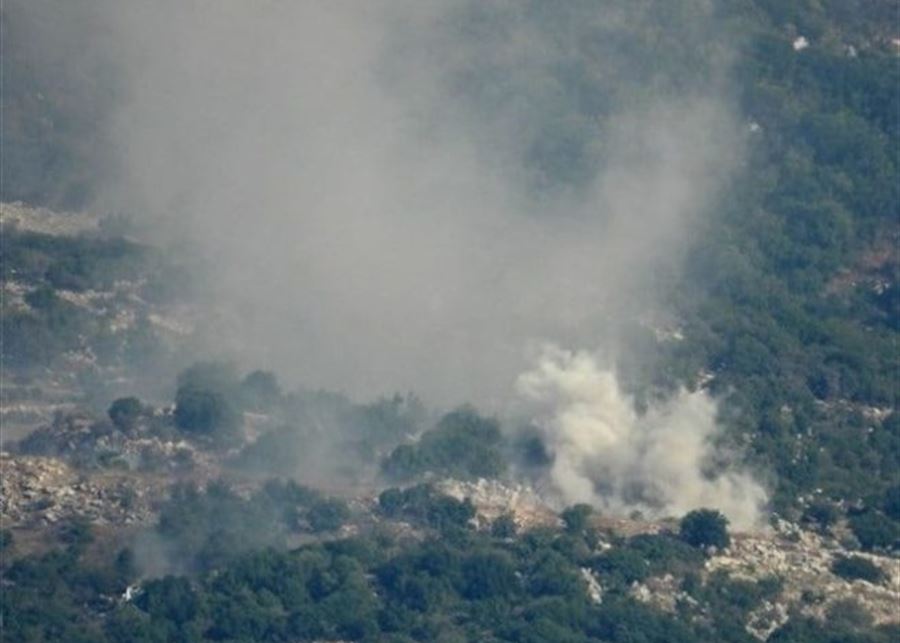 تمشيط معاد لأحراج اللبونة عند أطراف علما الشعب بالرشاشات المتوسطة