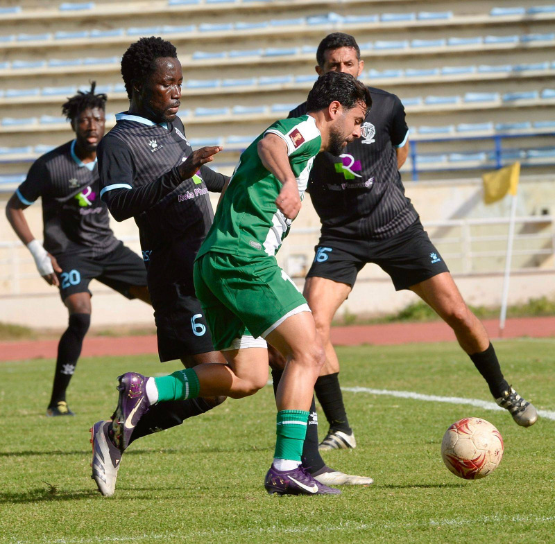 الأنصار يتلقى هزيمته الثانية في البطولة على يد العباسية