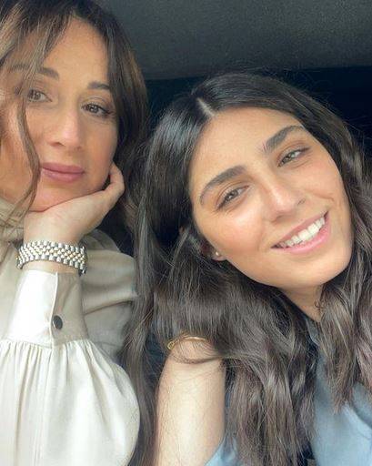 كارين رزق الله تحتفل بعيد ميلاد ابنتها ناديا وتفخر بنجاحها