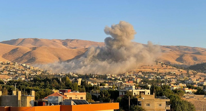 شهيدان و18 جريحا حصيلة الغارات المعادية على منطقة بعلبك