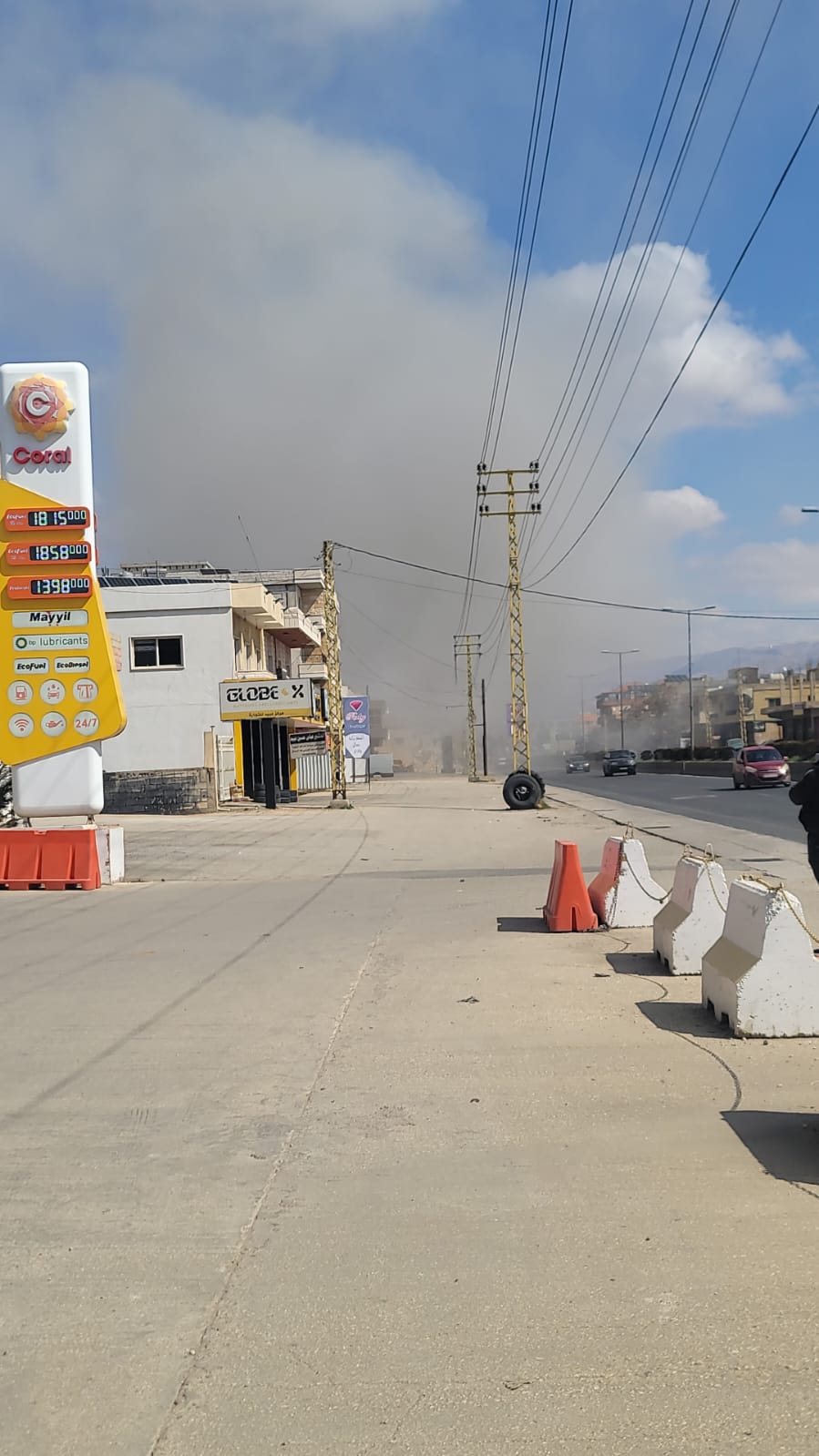 غارات على دورس بقاعا