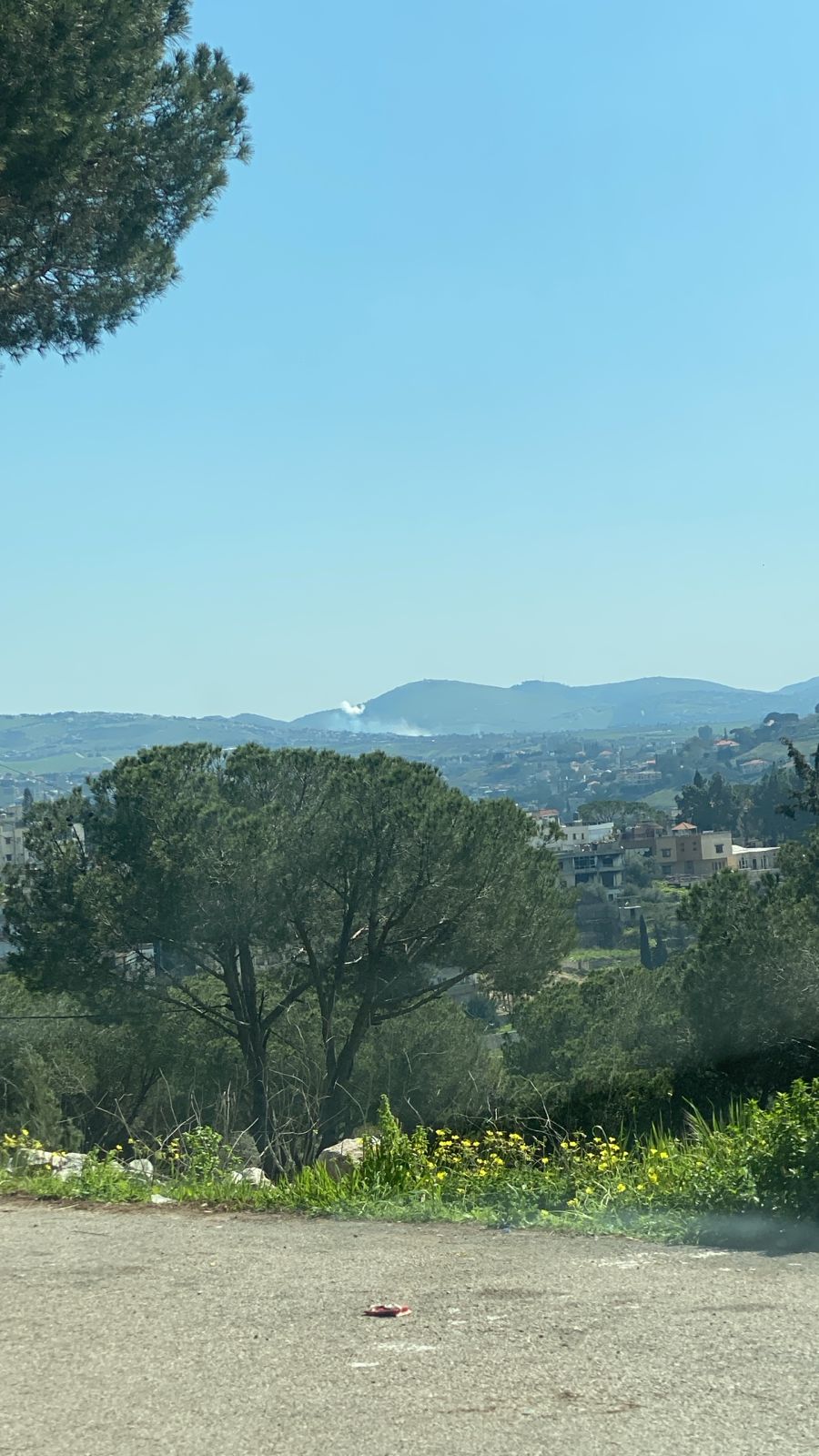 قصف فوسفوري على يحمر