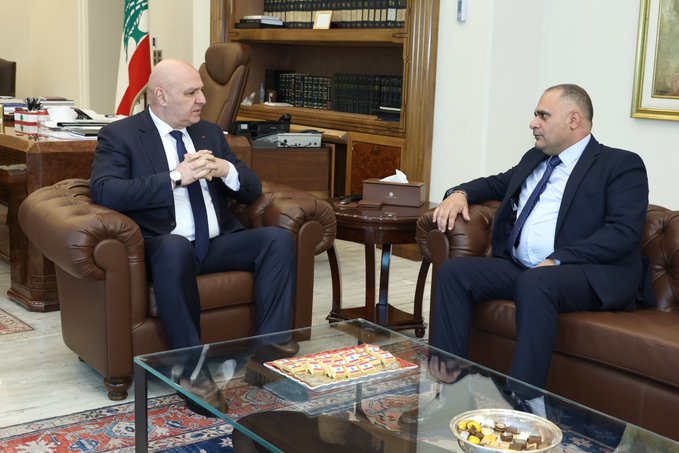 بعد لقائه عون... مسعد: الدولة وحدها هي التي تحمينا