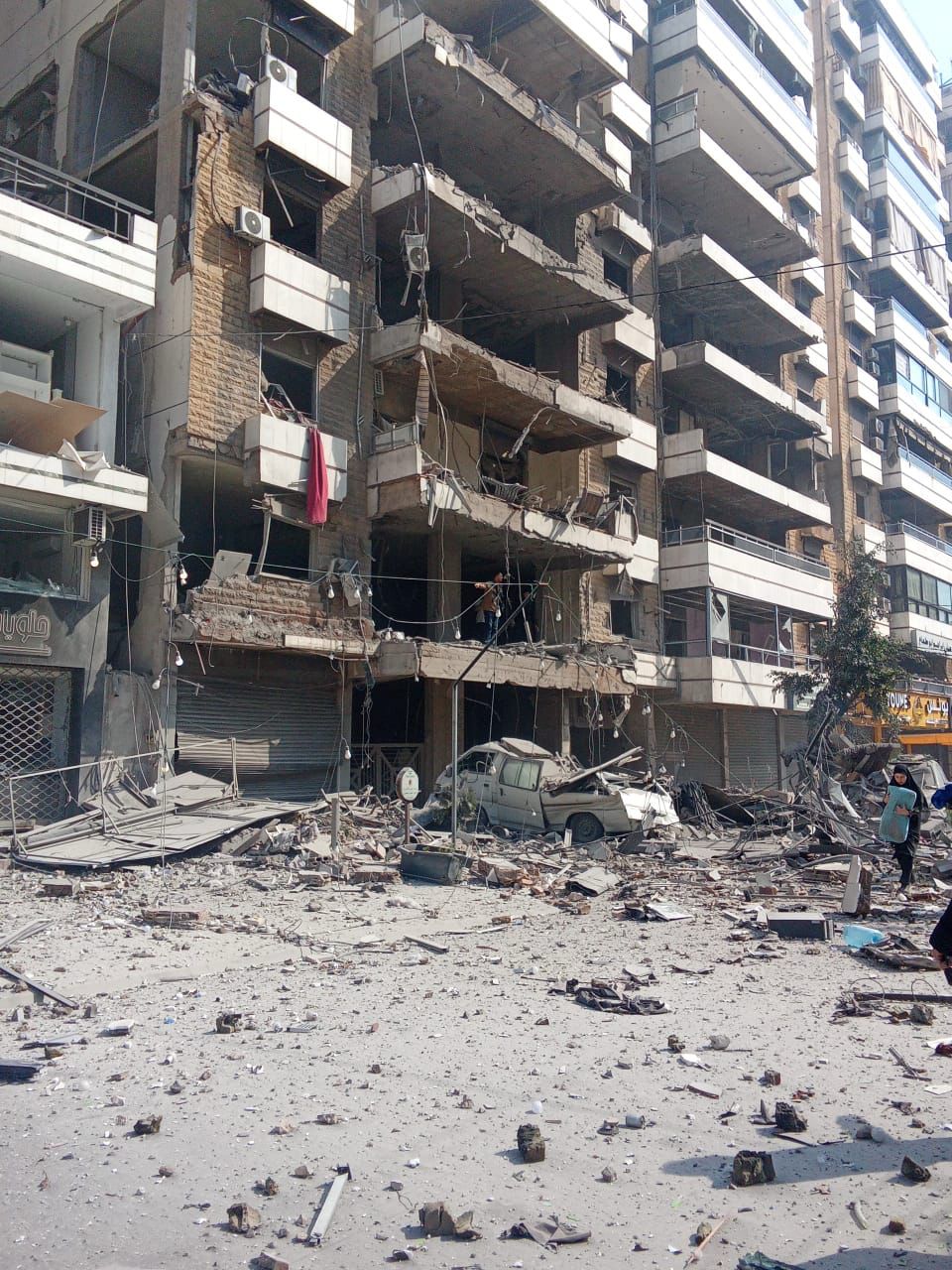 استهداف شقة في الضاحية