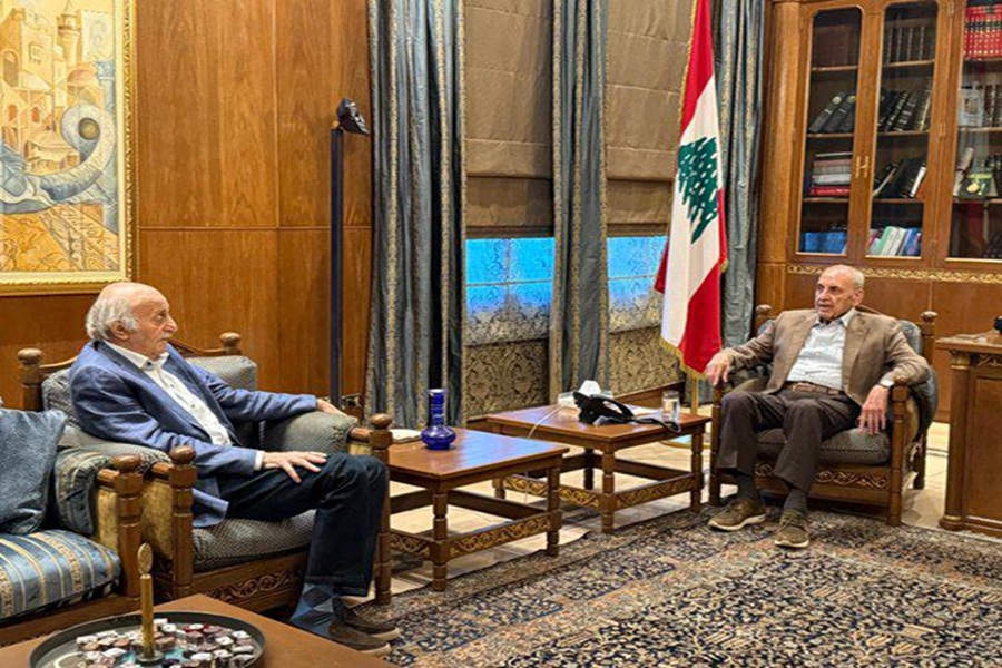 جنبلاط يلتقي بري في عين التينة