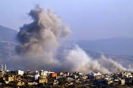 بلدة الخيام تتعرض لقصف من العيار الثقيل من موقع الجيش الإسرائيلي في تلة حمامص