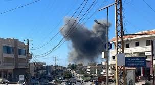 غارة  إستهدفت وادي كريم الواقعة ما بين بلدتي  صديقين وكفرا