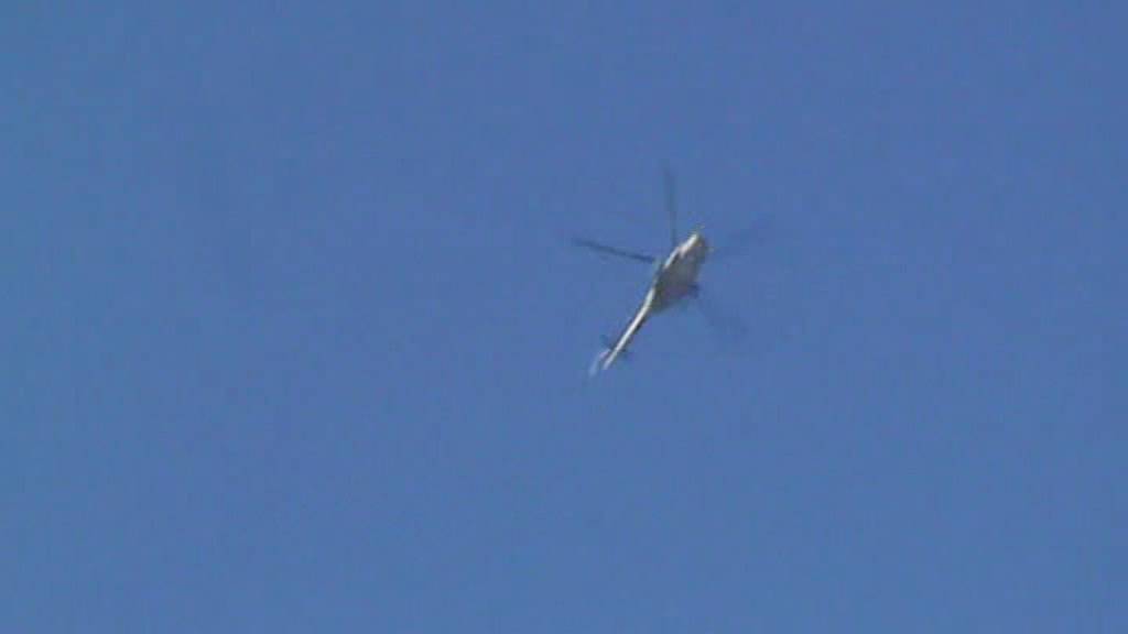 طيران مروحي معاد في سماء مدينة بنت جبيل