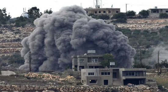 الغارة على جرود بوداي في بعلبك