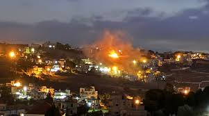 غارة استهدفت بلدة ارزي