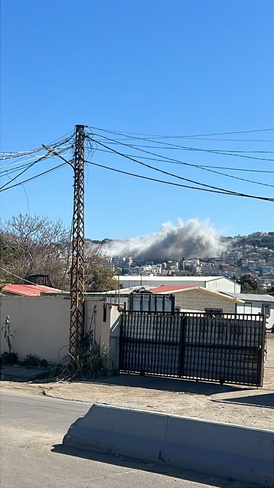 استشهاد العميد محمد حمادي وابن شقيقته في الغارة على الغازية