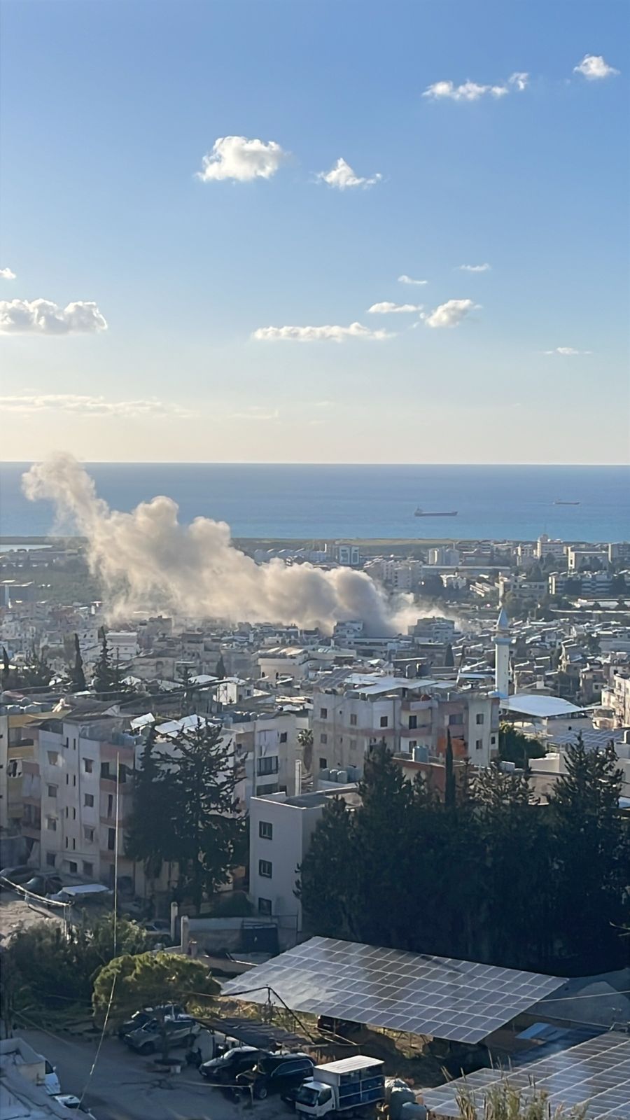 غارة عين الحلوة تبعد 10 أمتار عن حاجز الجيش اللبناني ولا إصابات في صفوفه