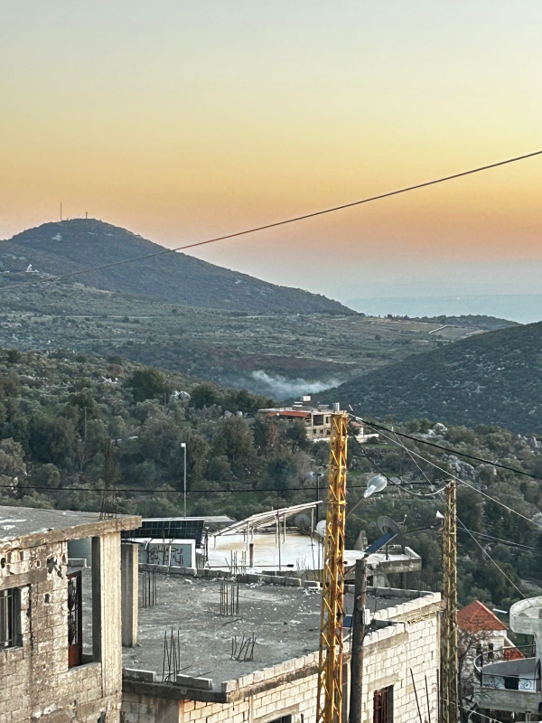 قذيفتان مدفعية على محيط بلدة كفرشوبا