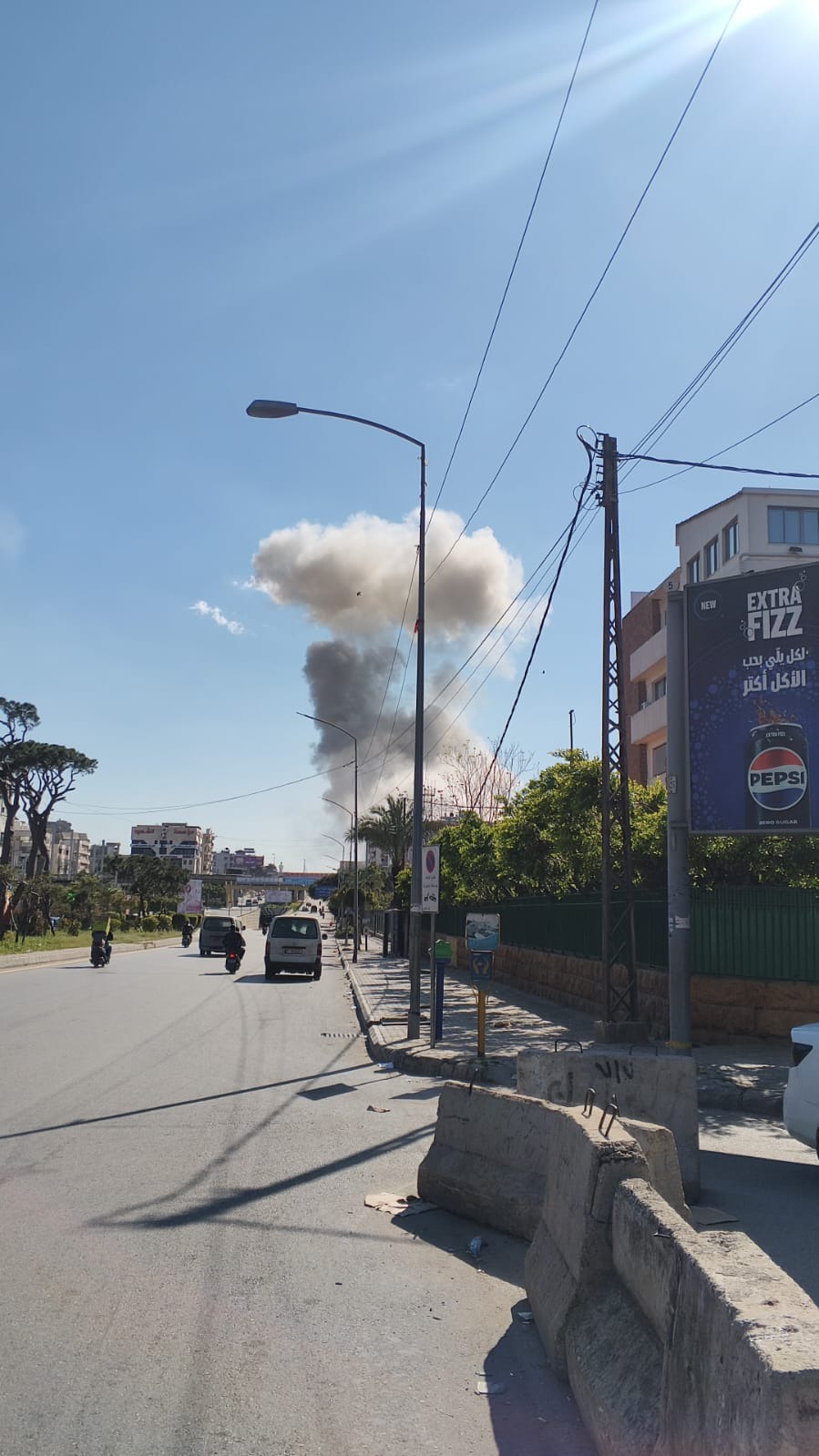 غارة على الضاحية